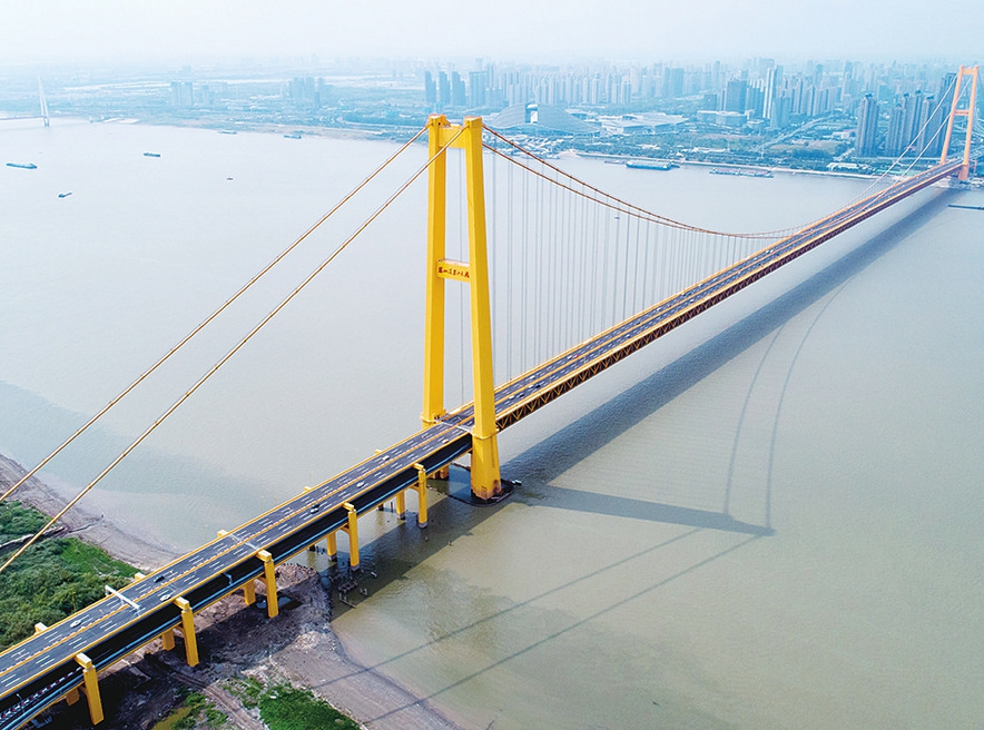 武漢楊泗港長江大(big)橋